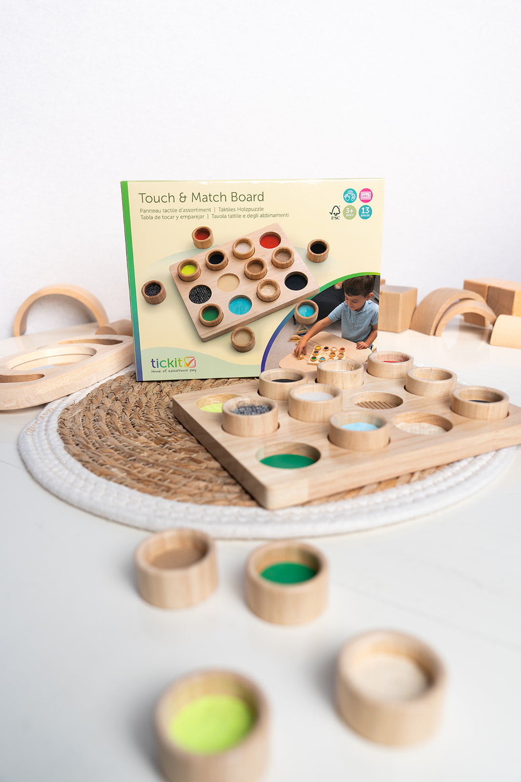 Tickit - Touch & Match-bord
