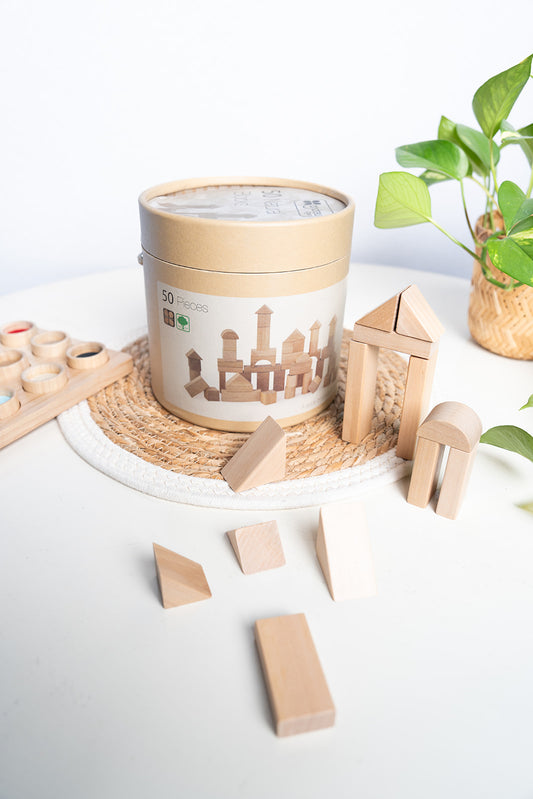 ANDREU - 50 blank houten blokken