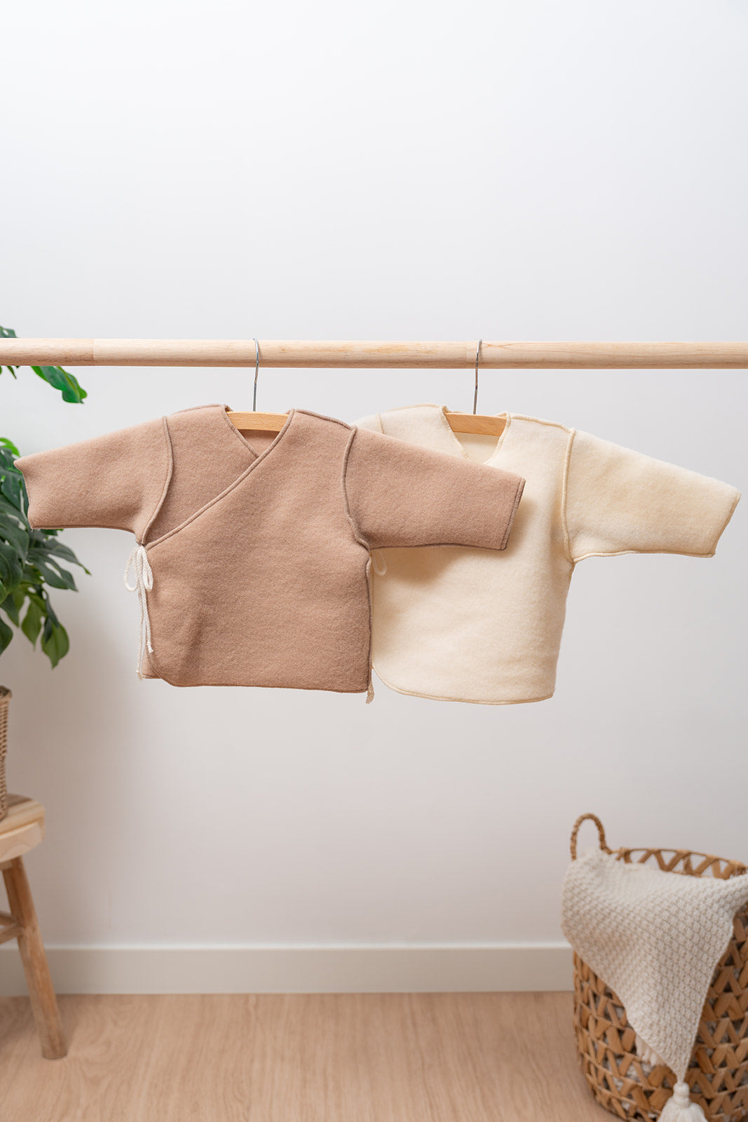 Lille Barn - Wollen Baby vestje - merinowol fleece