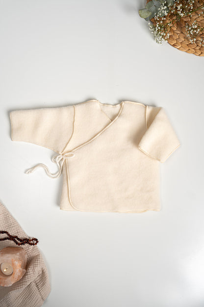 Lille Barn - Wollen Baby vestje - merinowol fleece