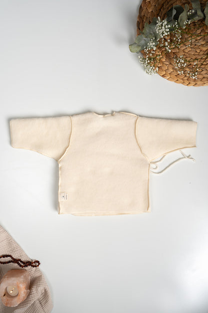 Lille Barn - Wollen Baby vestje - merinowol fleece