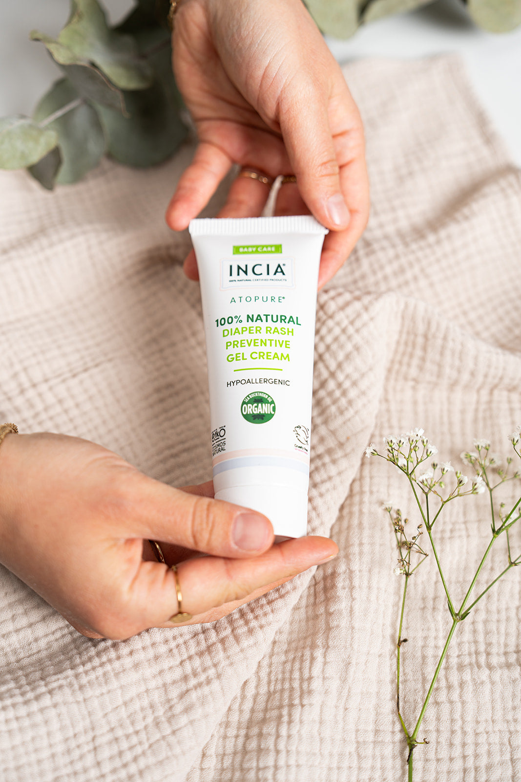 INCIA - Preventieve en Natuurlijke Luieruitslag Gel