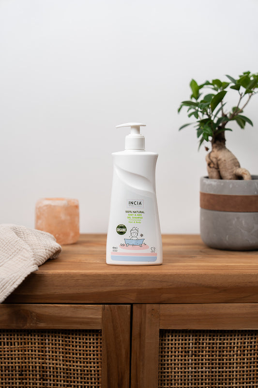 INCIA - Natuurlijke Kinder Shampoo Zonder Sulfaten en Parabenen