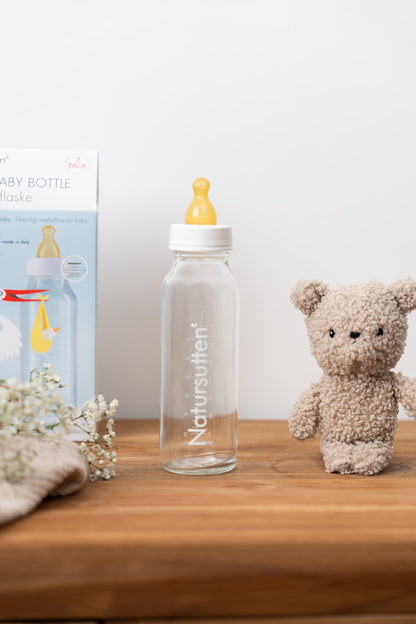 Natursutten - Set van twee glazen drinkflessen