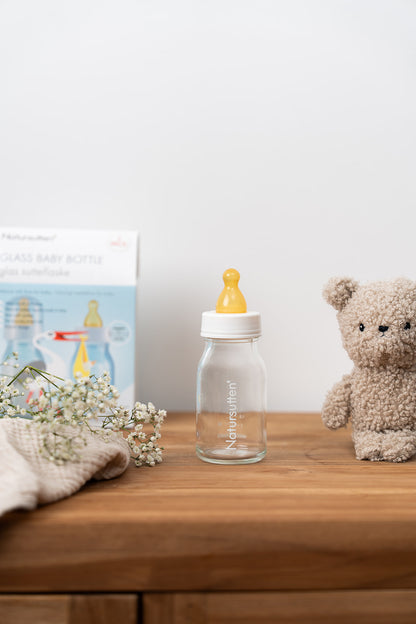 Natursutten - Set van twee glazen drinkflessen